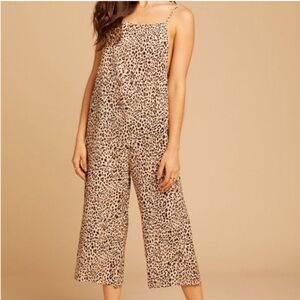 Leopard Print Jumpsuit